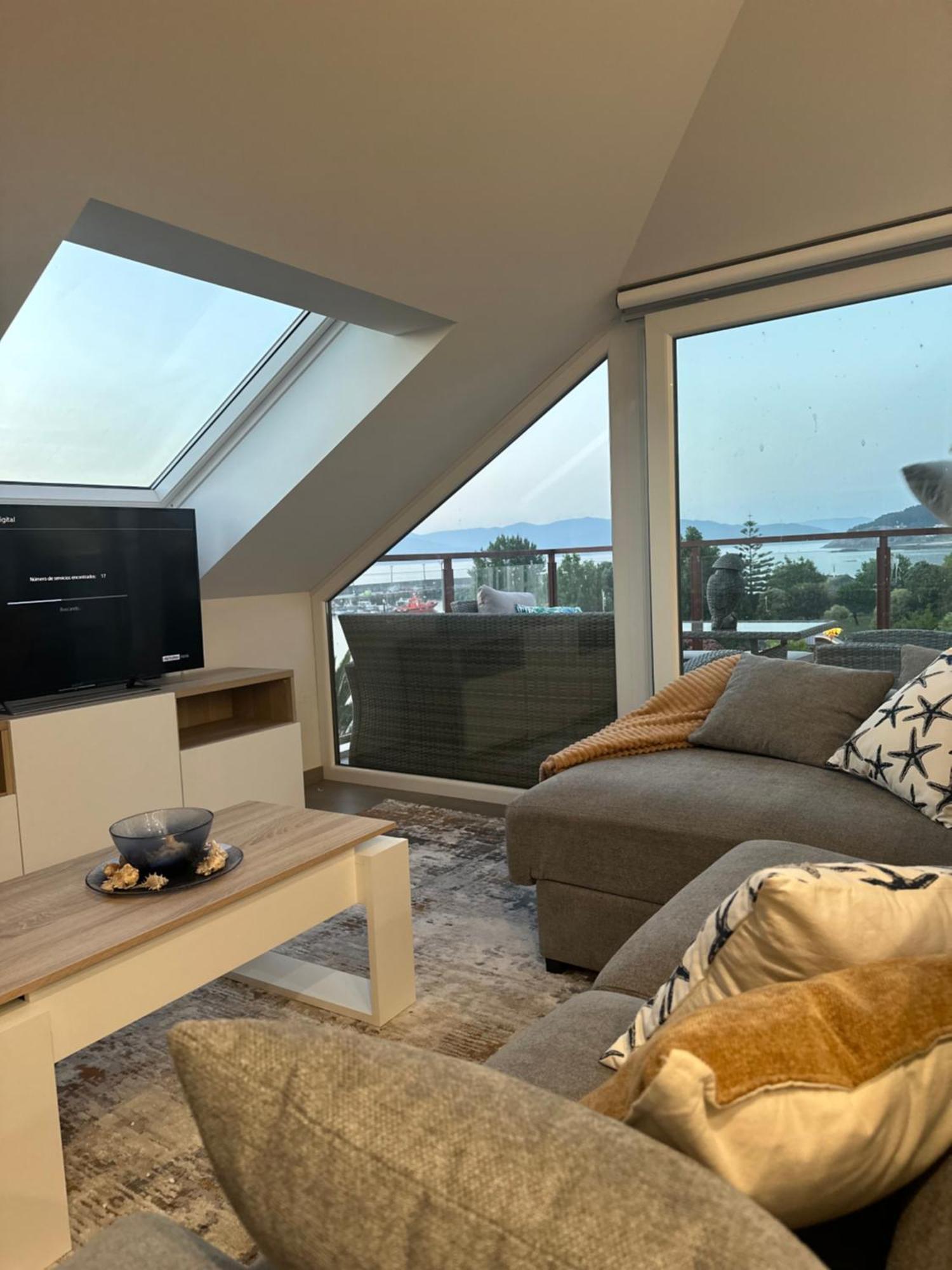 Apartament Atico Mirando O Mar Porto do Son Zewnętrze zdjęcie