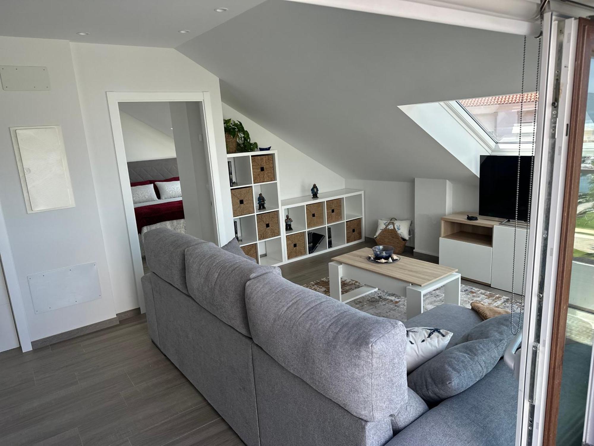 Apartament Atico Mirando O Mar Porto do Son Zewnętrze zdjęcie