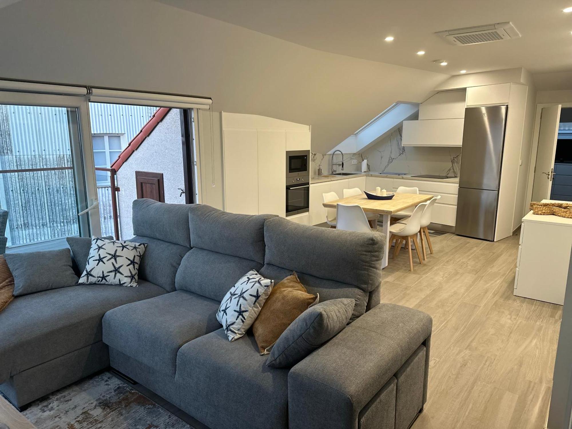 Apartament Atico Mirando O Mar Porto do Son Zewnętrze zdjęcie