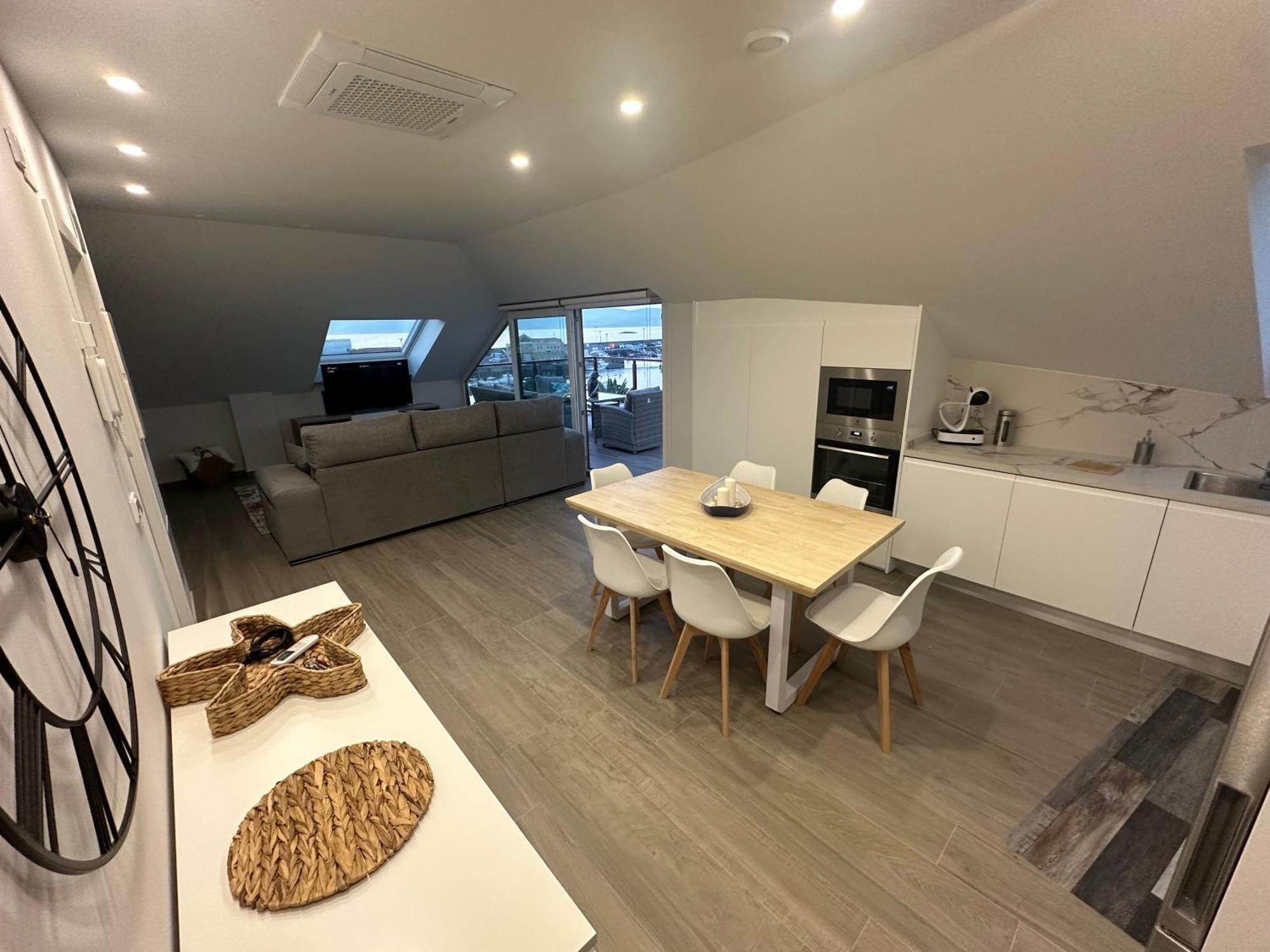 Apartament Atico Mirando O Mar Porto do Son Zewnętrze zdjęcie